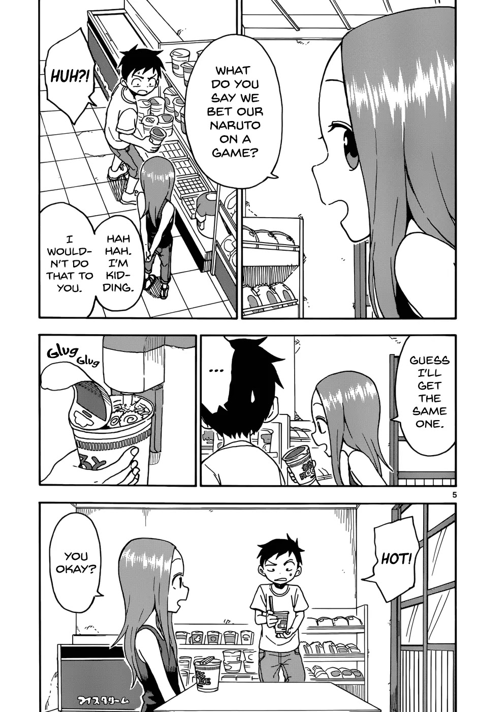 Karakai Jouzu no Takagi-san Chapter 53 page 5 - Chapter 53: Date