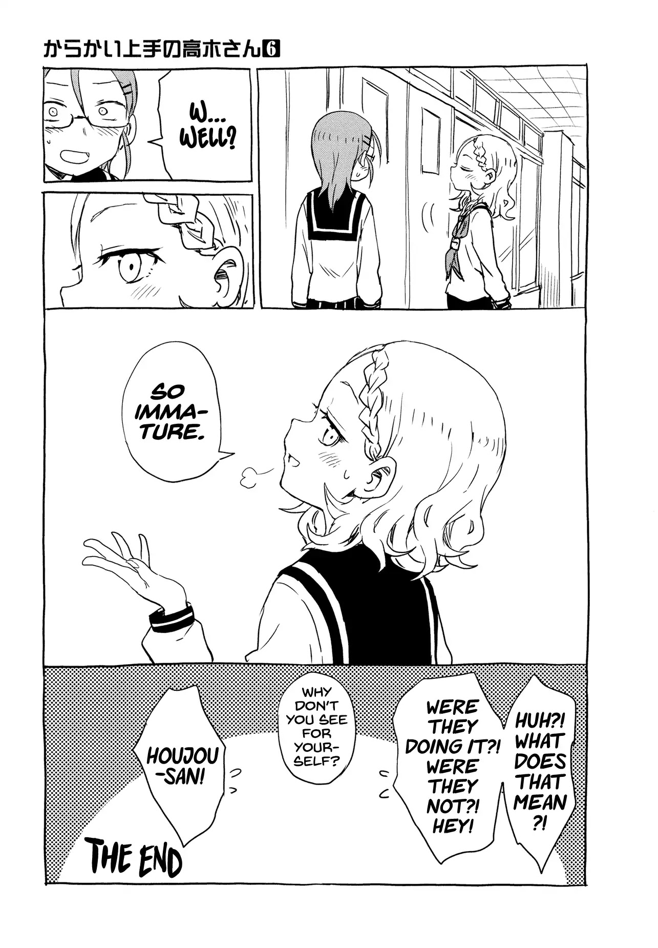 Karakai Jouzu no Takagi-san Chapter 56.5 page 8 - Chapter 56.5: Extra
