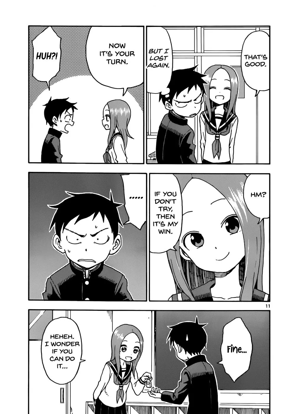 Karakai Jouzu no Takagi-san Chapter 56 page 11 - Chapter 56: Eyedrops