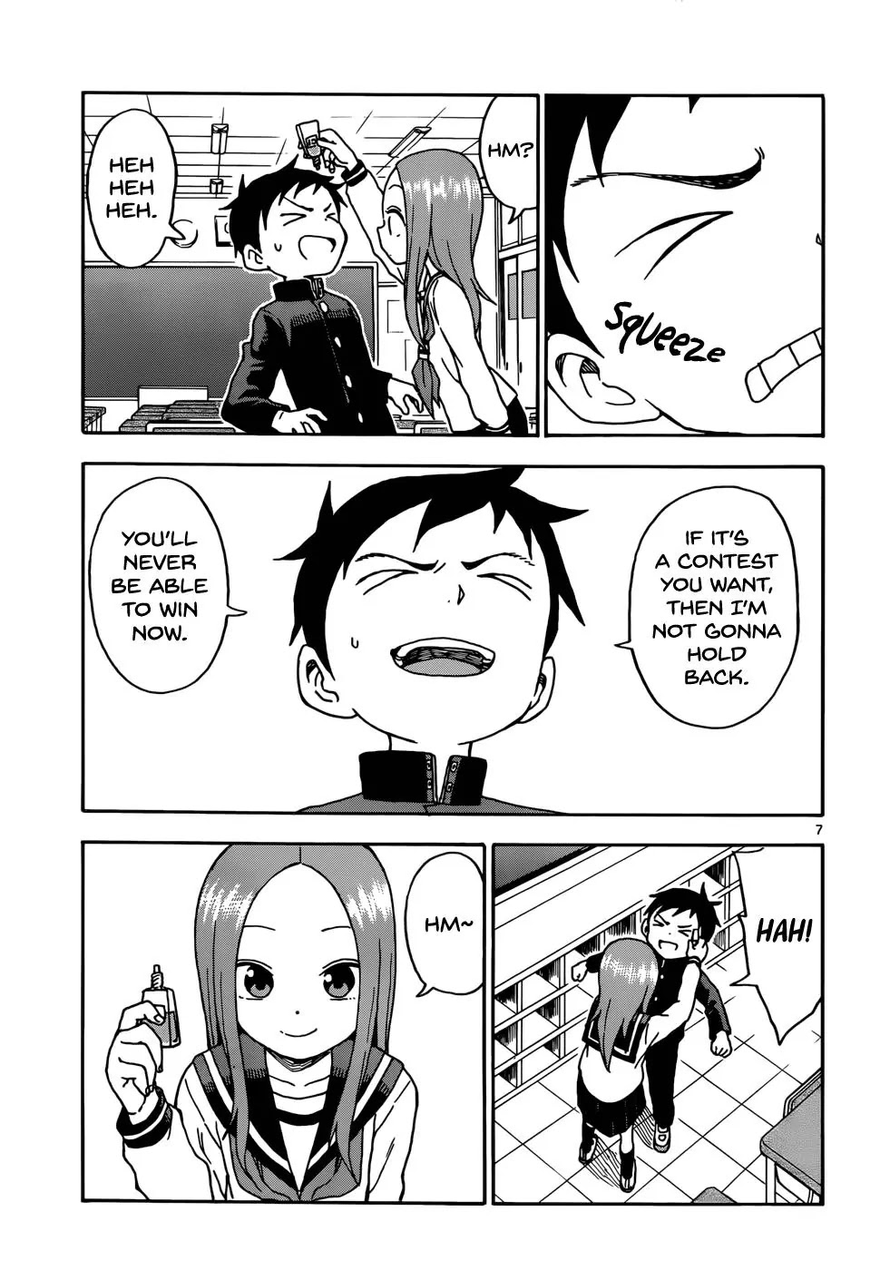 Karakai Jouzu no Takagi-san Chapter 56 page 7 - Chapter 56: Eyedrops
