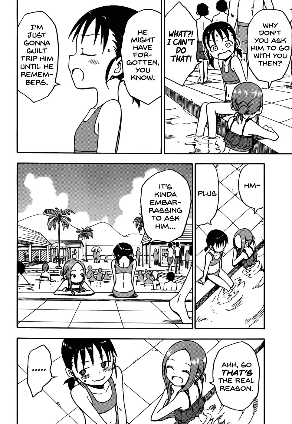 Karakai Jouzu no Takagi-san Chapter 57 page 10 - Chapter 57: Pool (Part 1)