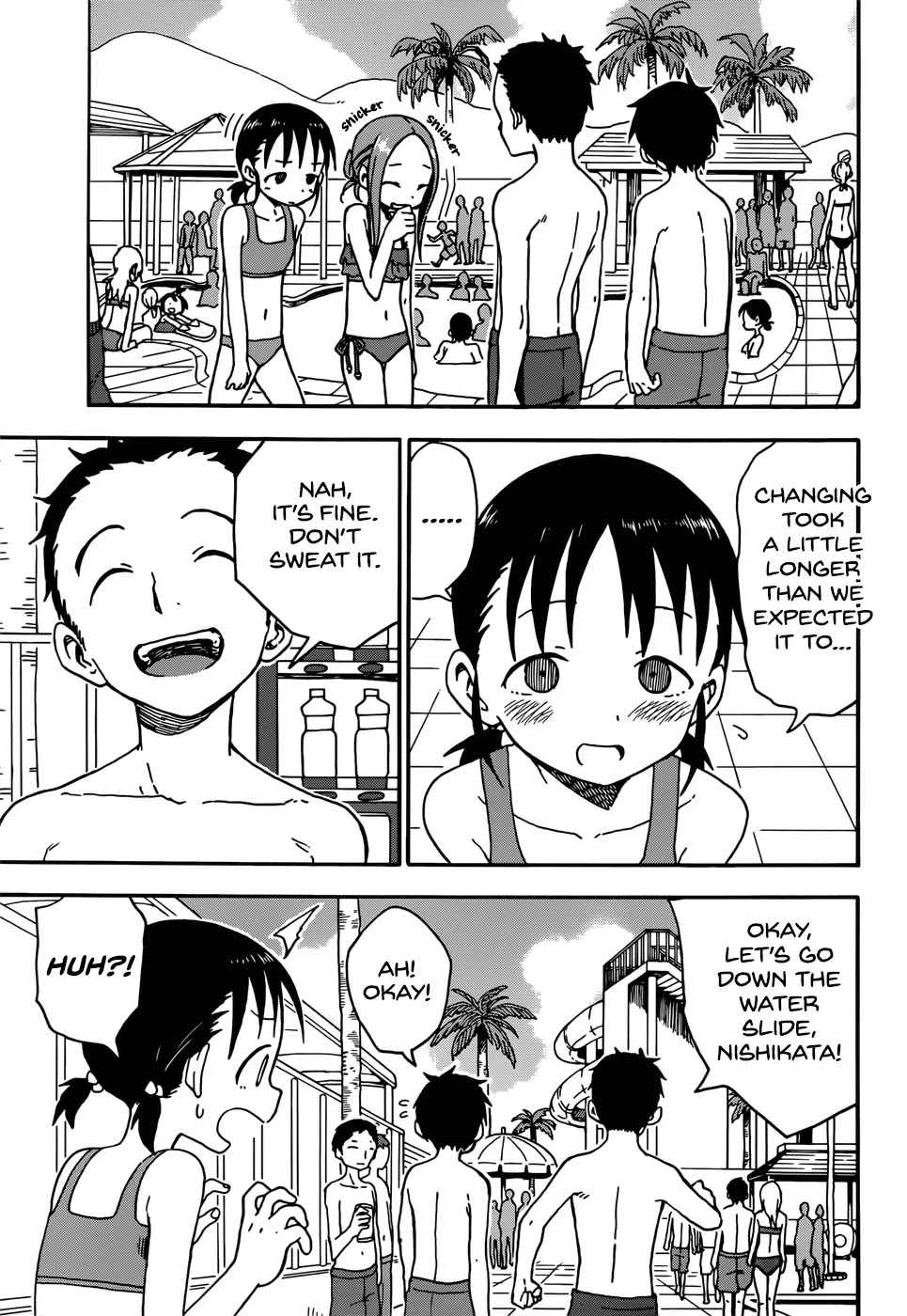 Karakai Jouzu no Takagi-san Chapter 57 page 5 - Chapter 57: Pool (Part 1)