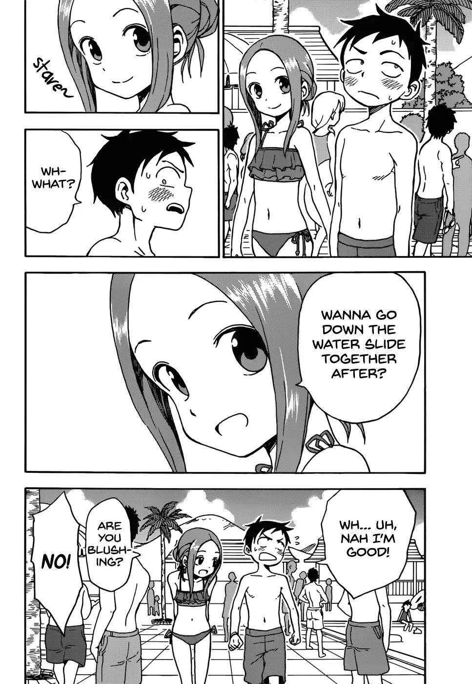 Karakai Jouzu no Takagi-san Chapter 58 page 16 - Chapter 58: Pool (Part 2)
