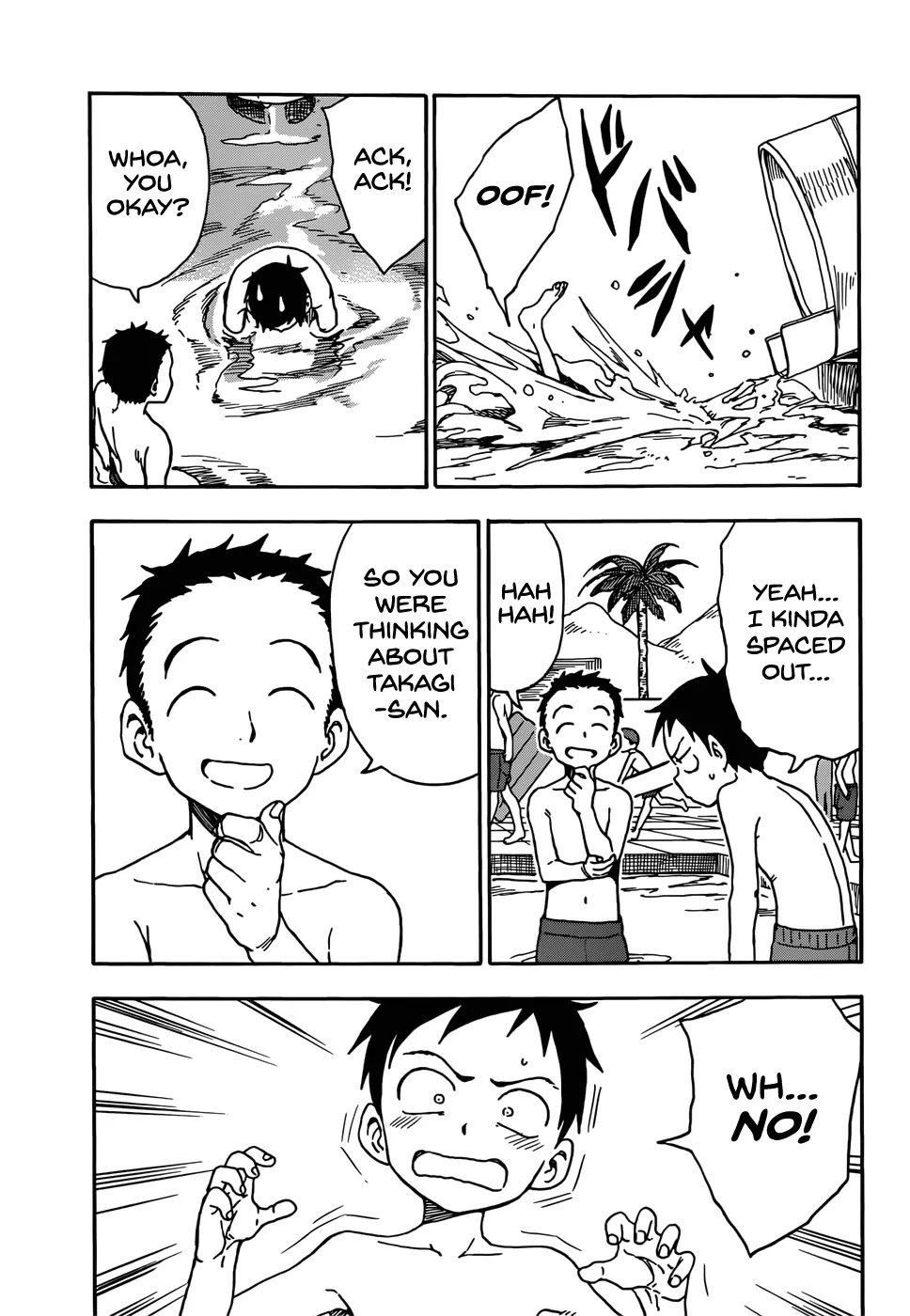 Karakai Jouzu no Takagi-san Chapter 58 page 9 - Chapter 58: Pool (Part 2)