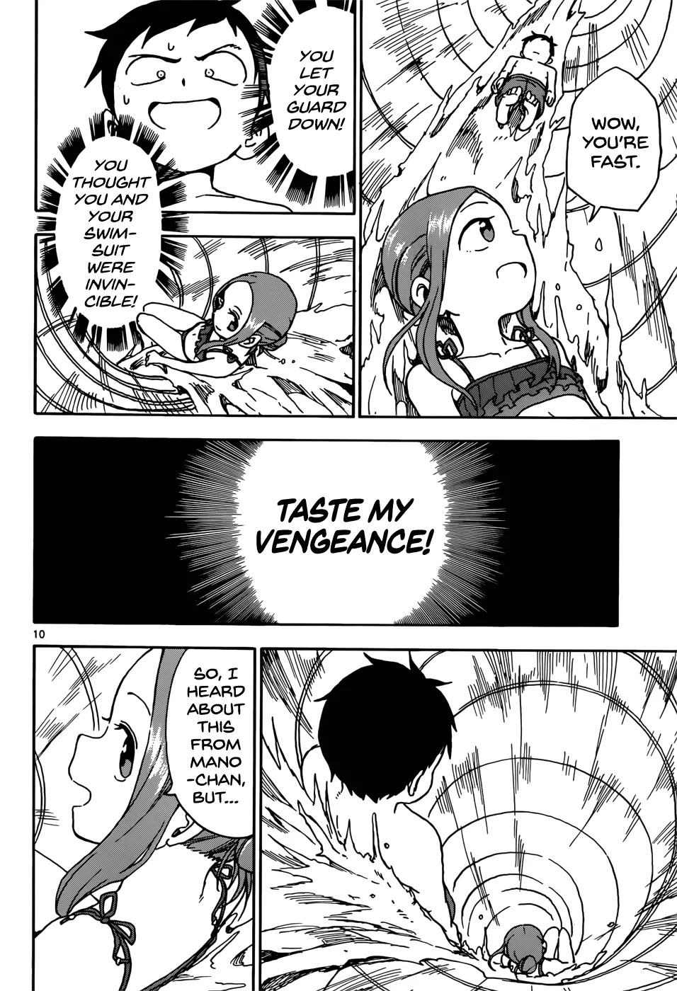 Karakai Jouzu no Takagi-san Chapter 59 page 10 - Chapter 59: Pool (Part 3)