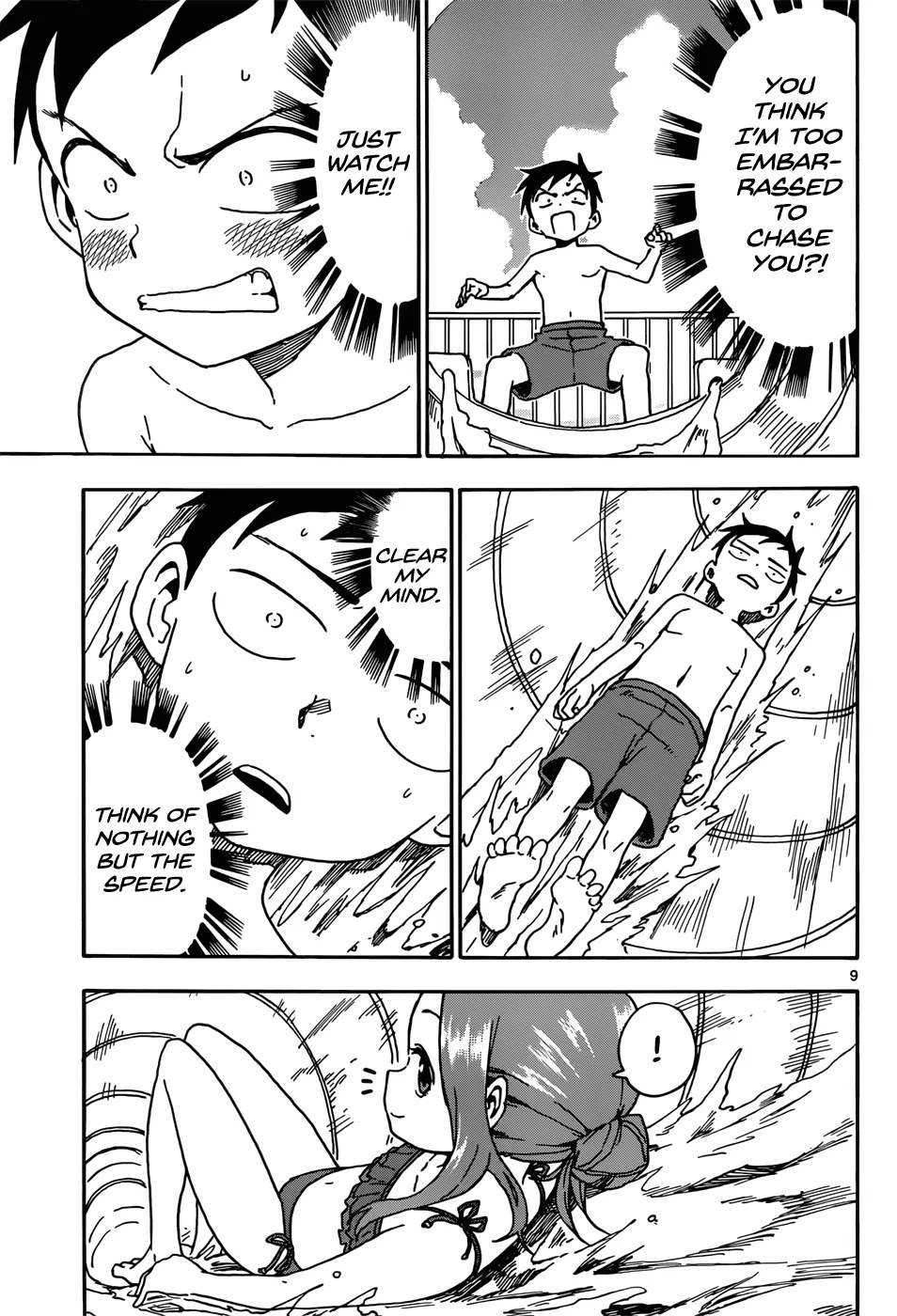 Karakai Jouzu no Takagi-san Chapter 59 page 9 - Chapter 59: Pool (Part 3)