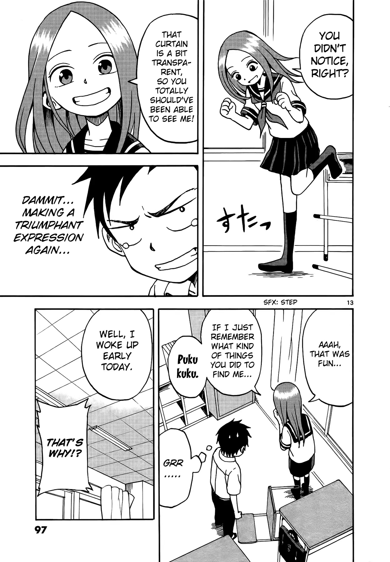 Karakai Jouzu no Takagi-san Chapter 6 page 14 - Chapter 6 : Daty Duty