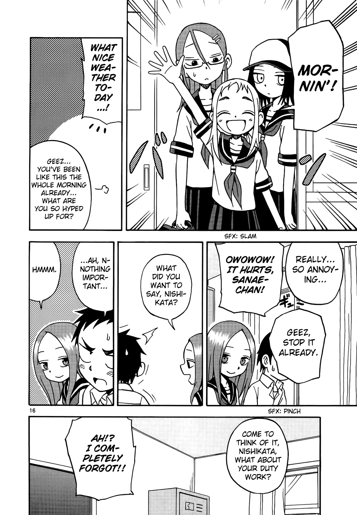 Karakai Jouzu no Takagi-san Chapter 6 page 17 - Chapter 6 : Daty Duty