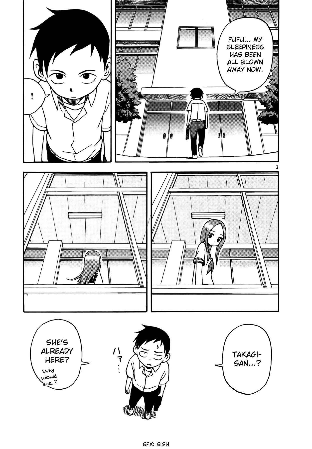 Karakai Jouzu no Takagi-san Chapter 6 page 4 - Chapter 6 : Daty Duty