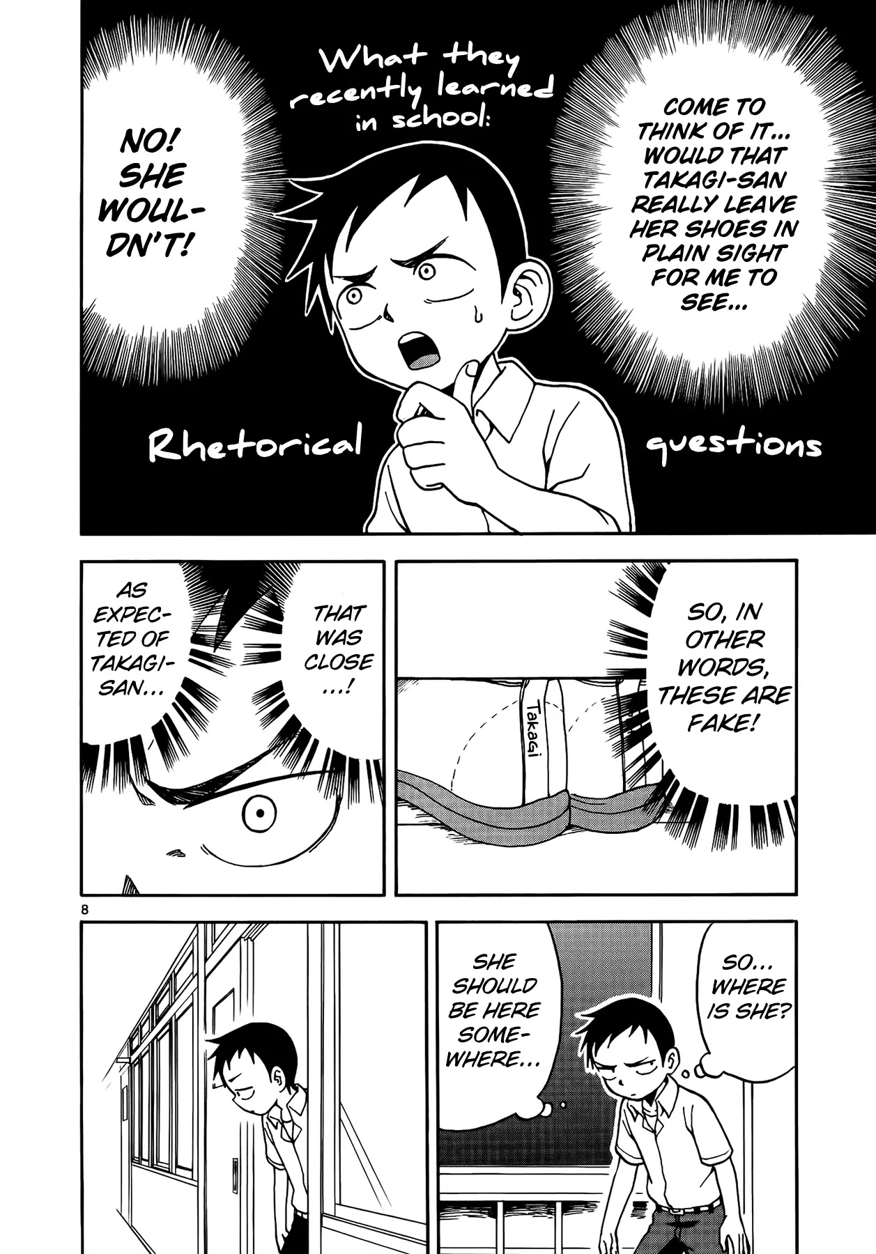 Karakai Jouzu no Takagi-san Chapter 6 page 9 - Chapter 6 : Daty Duty
