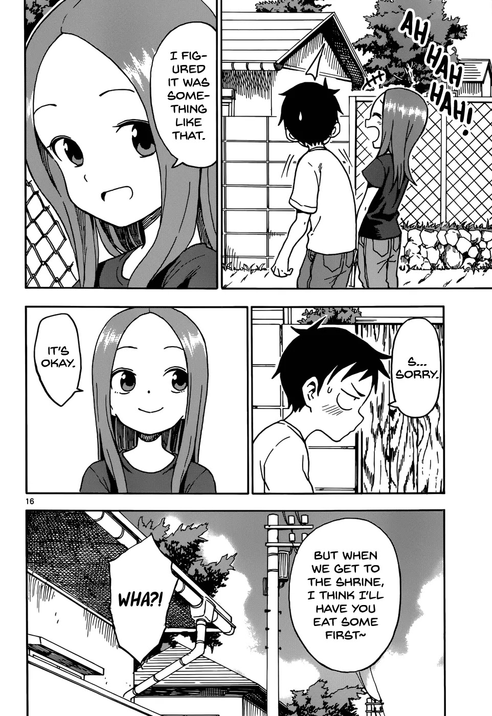 Karakai Jouzu no Takagi-san Chapter 60 page 12 - Chapter 60: Souvenir