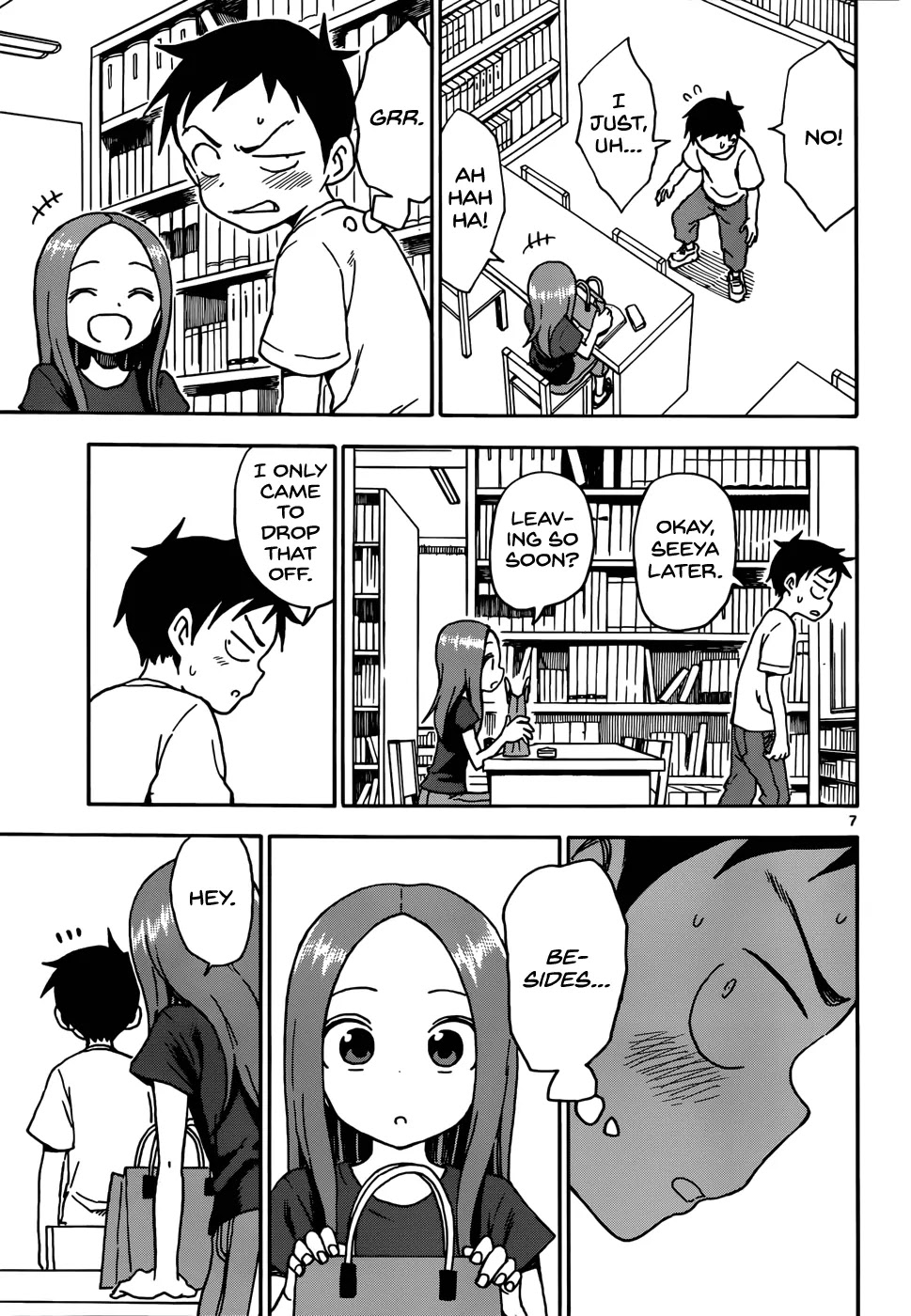 Karakai Jouzu no Takagi-san Chapter 60 page 3 - Chapter 60: Souvenir