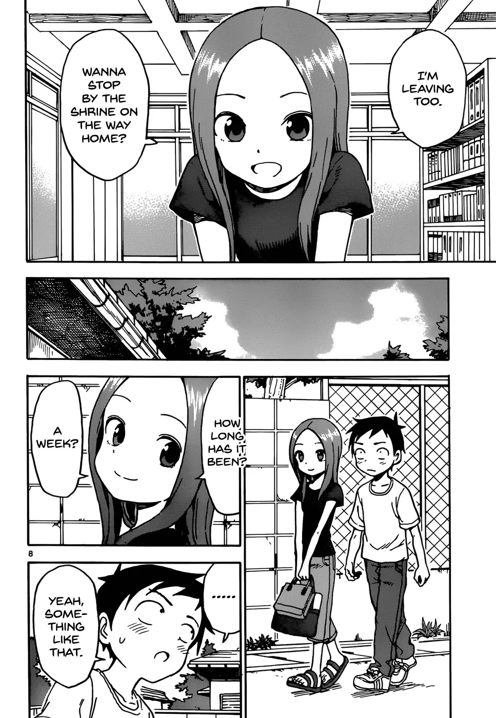 Karakai Jouzu no Takagi-san Chapter 60 page 4 - Chapter 60: Souvenir