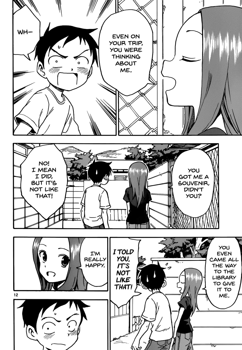 Karakai Jouzu no Takagi-san Chapter 60 page 8 - Chapter 60: Souvenir