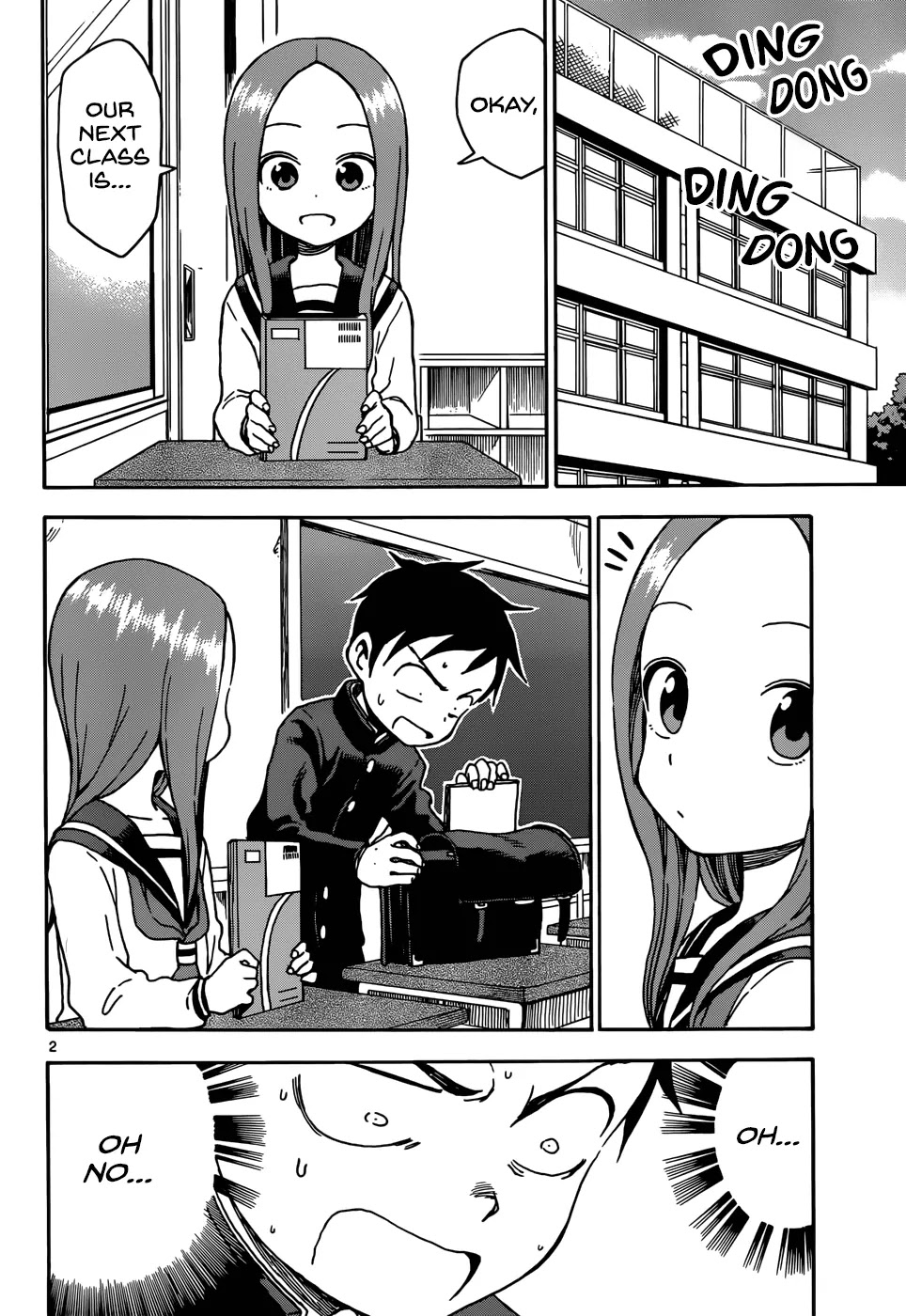 Karakai Jouzu no Takagi-san Chapter 61 page 2 - Chapter 61: Textbook
