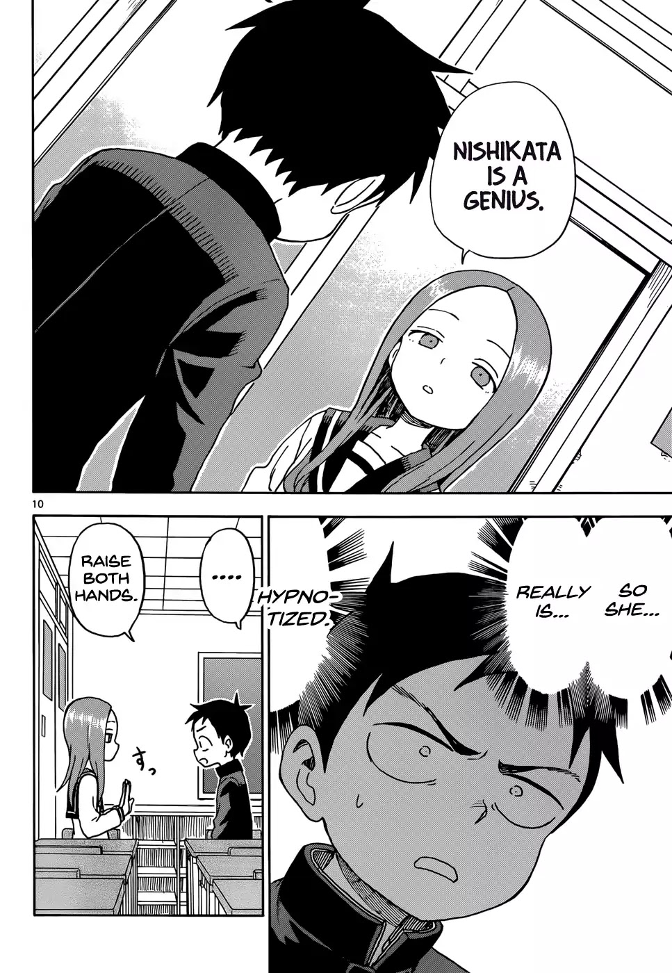 Karakai Jouzu no Takagi-san Chapter 63 page 11 - Chapter 63: Hypnotism