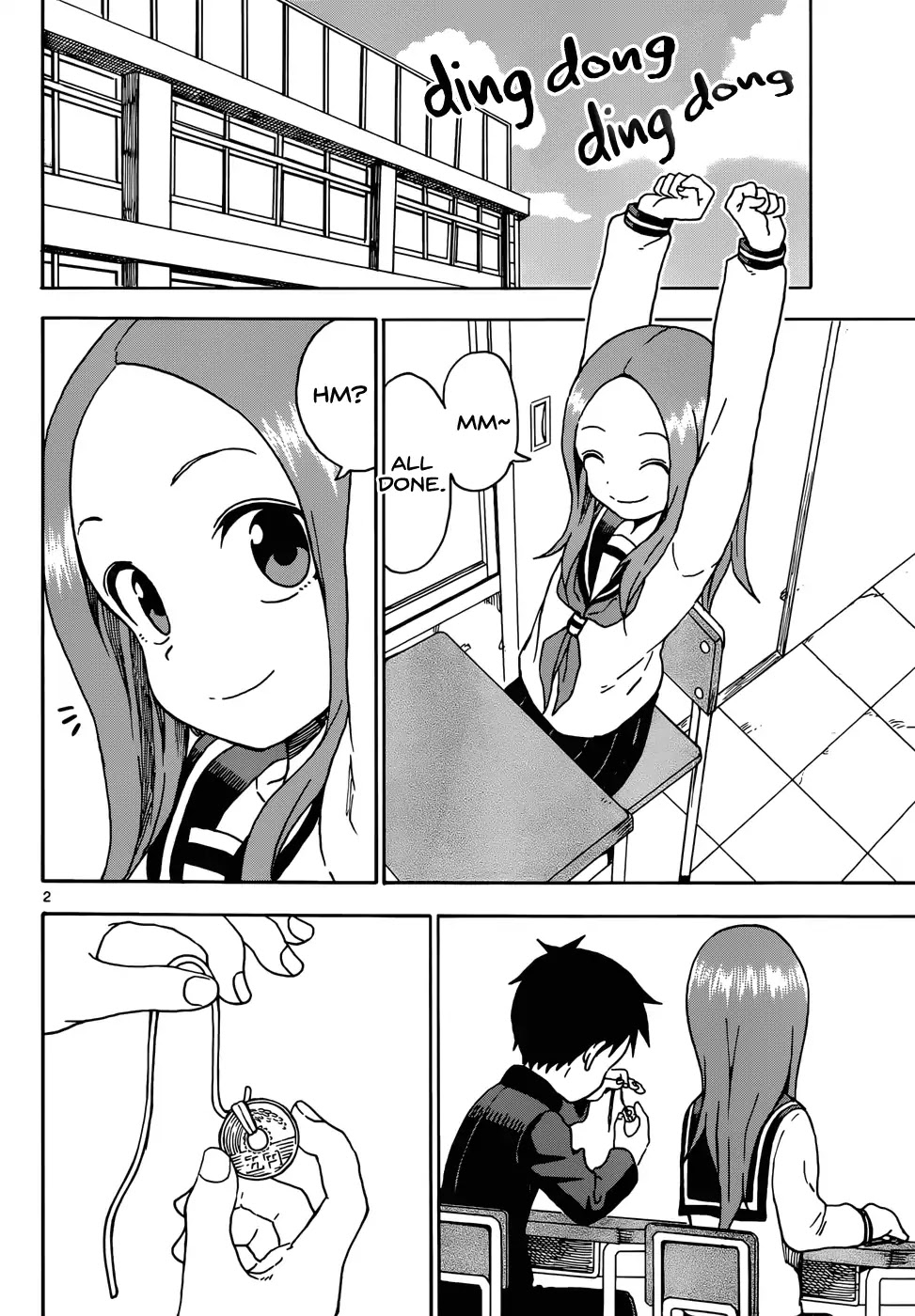 Karakai Jouzu no Takagi-san Chapter 63 page 3 - Chapter 63: Hypnotism