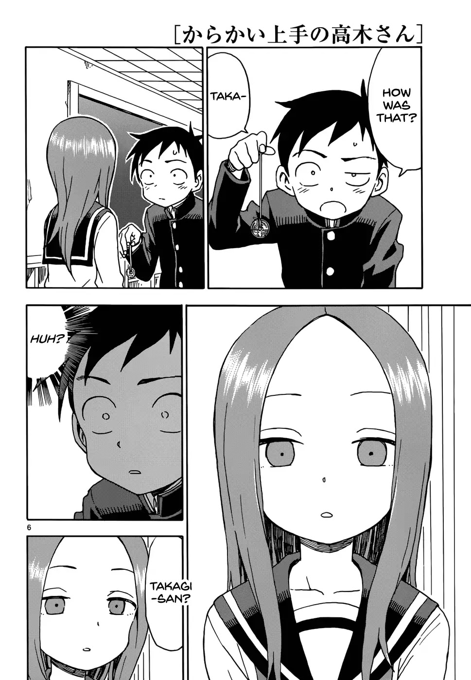 Karakai Jouzu no Takagi-san Chapter 63 page 7 - Chapter 63: Hypnotism