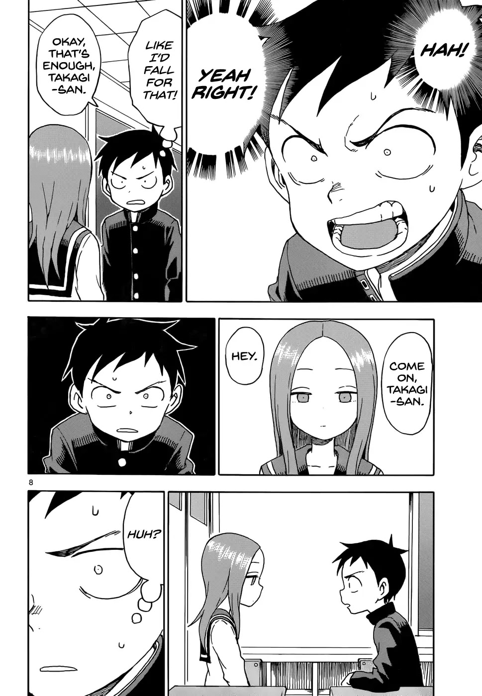 Karakai Jouzu no Takagi-san Chapter 63 page 9 - Chapter 63: Hypnotism