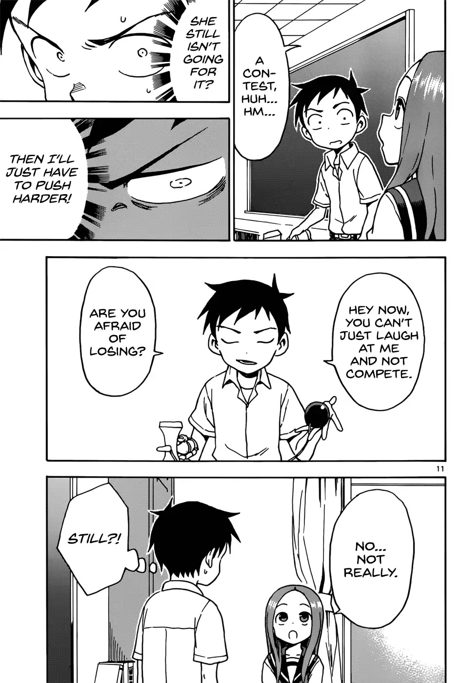 Karakai Jouzu no Takagi-san Chapter 65 page 11 - Chapter 65: Kendama