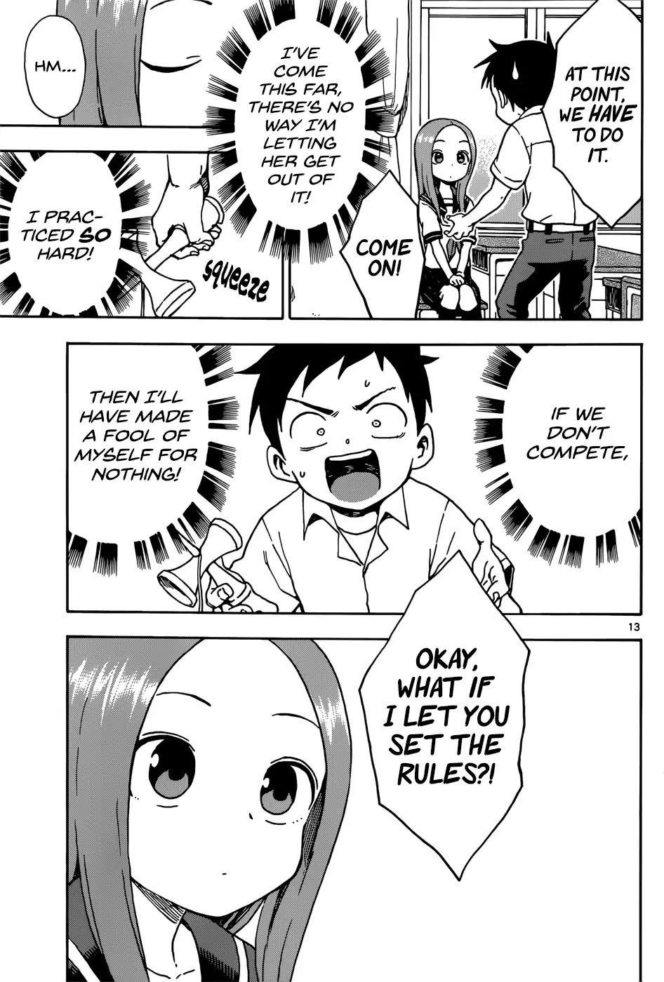 Karakai Jouzu no Takagi-san Chapter 65 page 13 - Chapter 65: Kendama