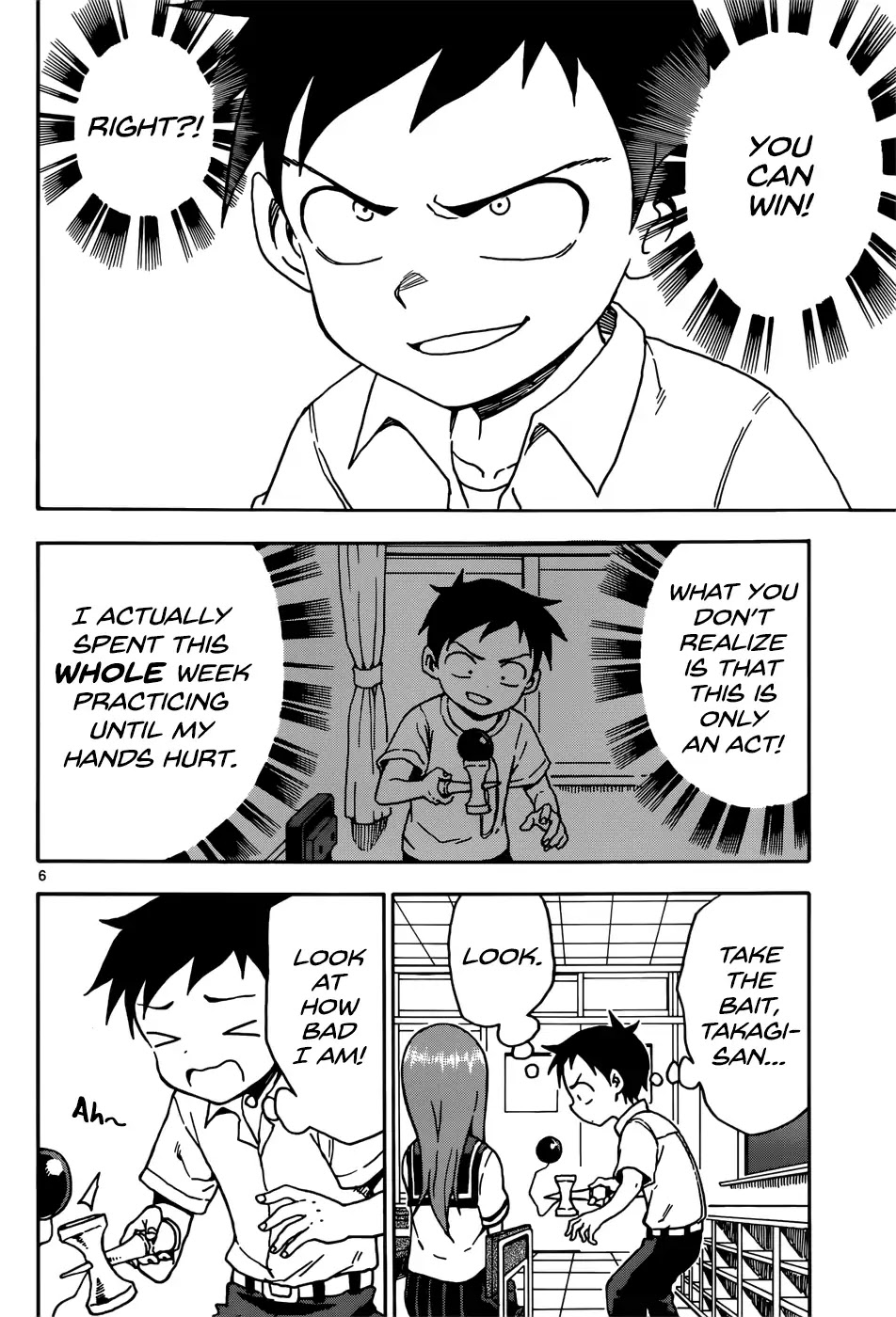 Karakai Jouzu no Takagi-san Chapter 65 page 6 - Chapter 65: Kendama