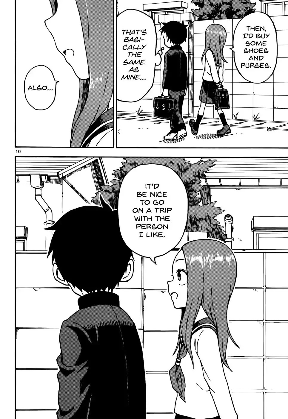 Karakai Jouzu no Takagi-san Chapter 66 page 10 - Chapter 66: Lottery