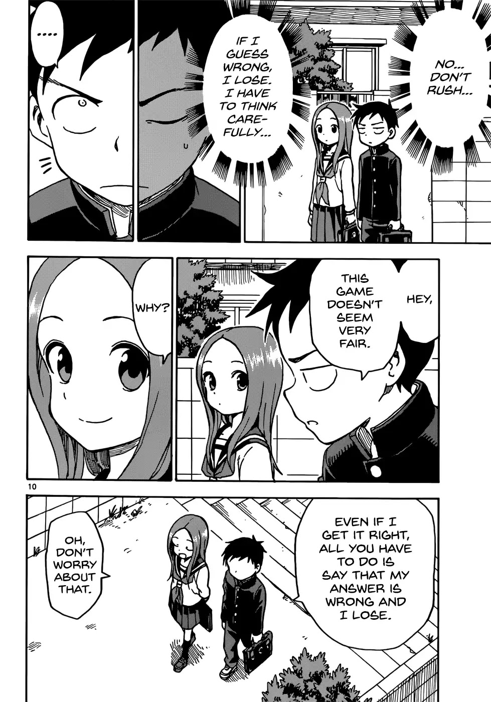 Karakai Jouzu no Takagi-san Chapter 67 page 11 - Chapter 67: Bicycle