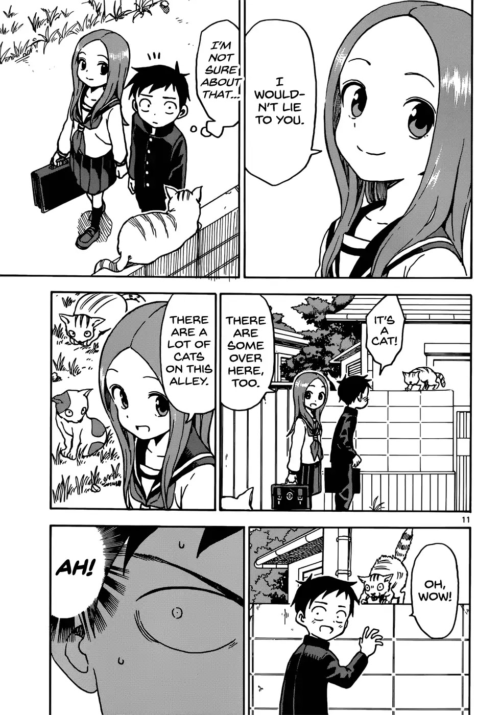 Karakai Jouzu no Takagi-san Chapter 67 page 12 - Chapter 67: Bicycle