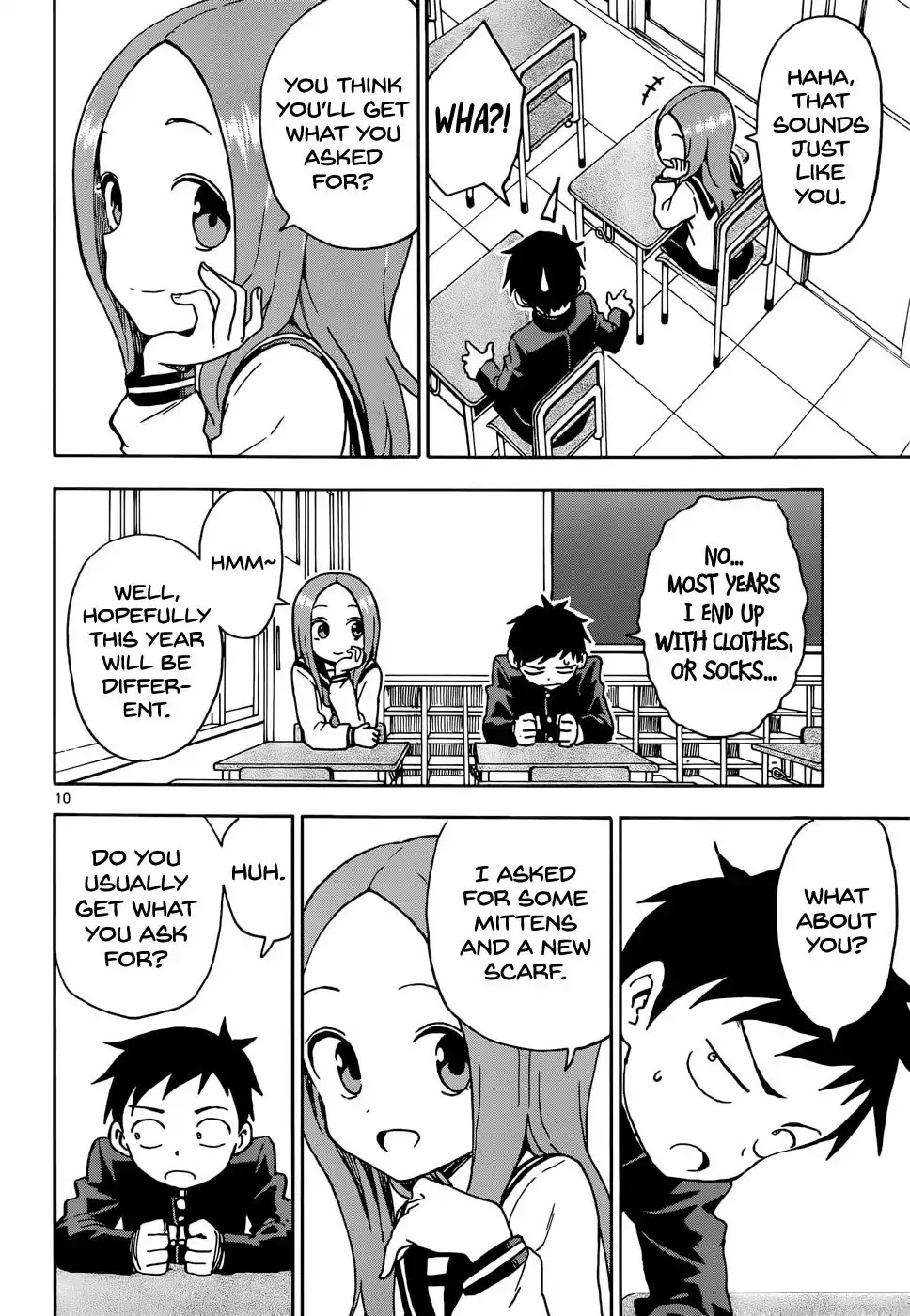 Karakai Jouzu no Takagi-san Chapter 69 page 11 - Chapter 69: End of the Year
