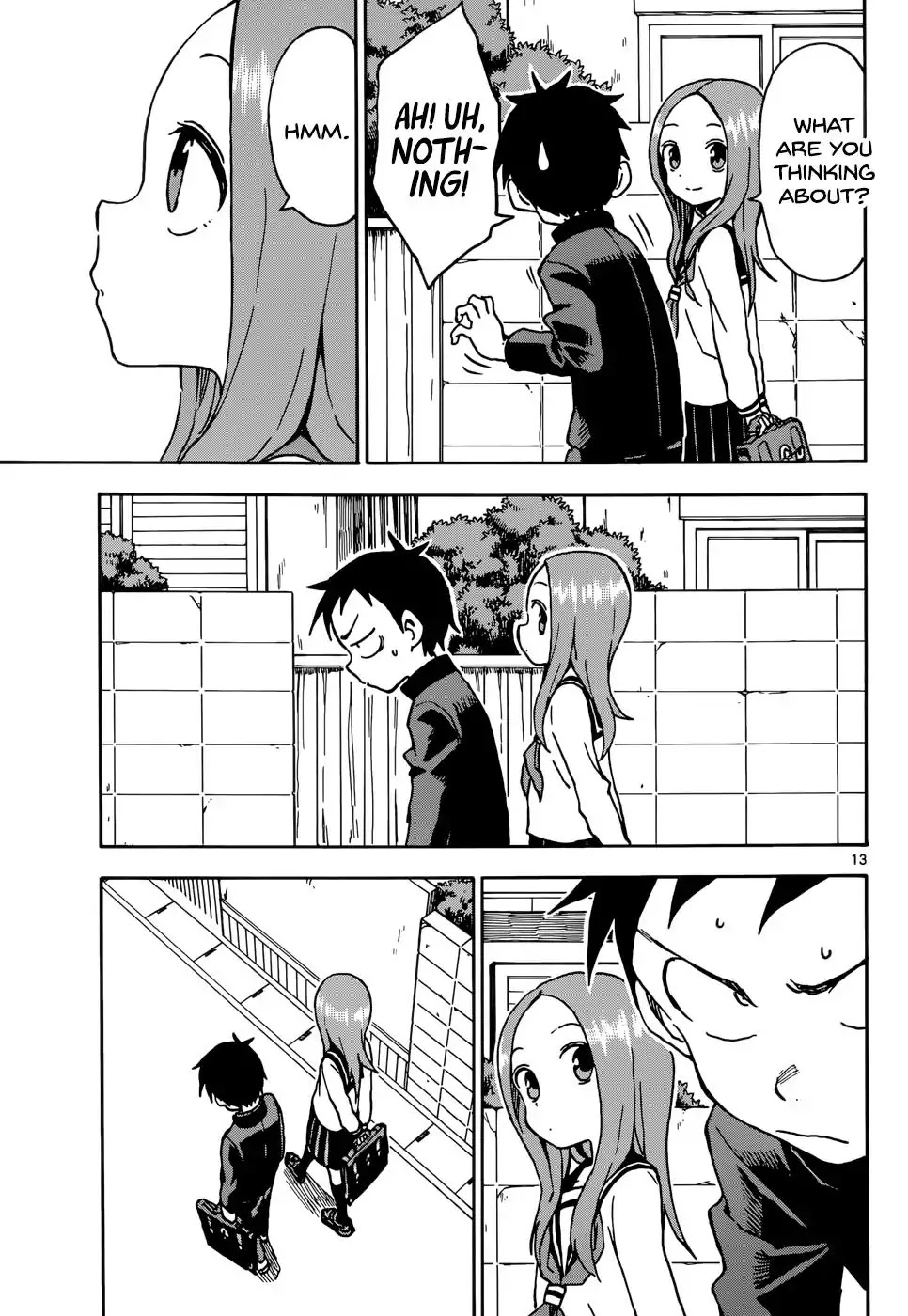 Karakai Jouzu no Takagi-san Chapter 69 page 14 - Chapter 69: End of the Year