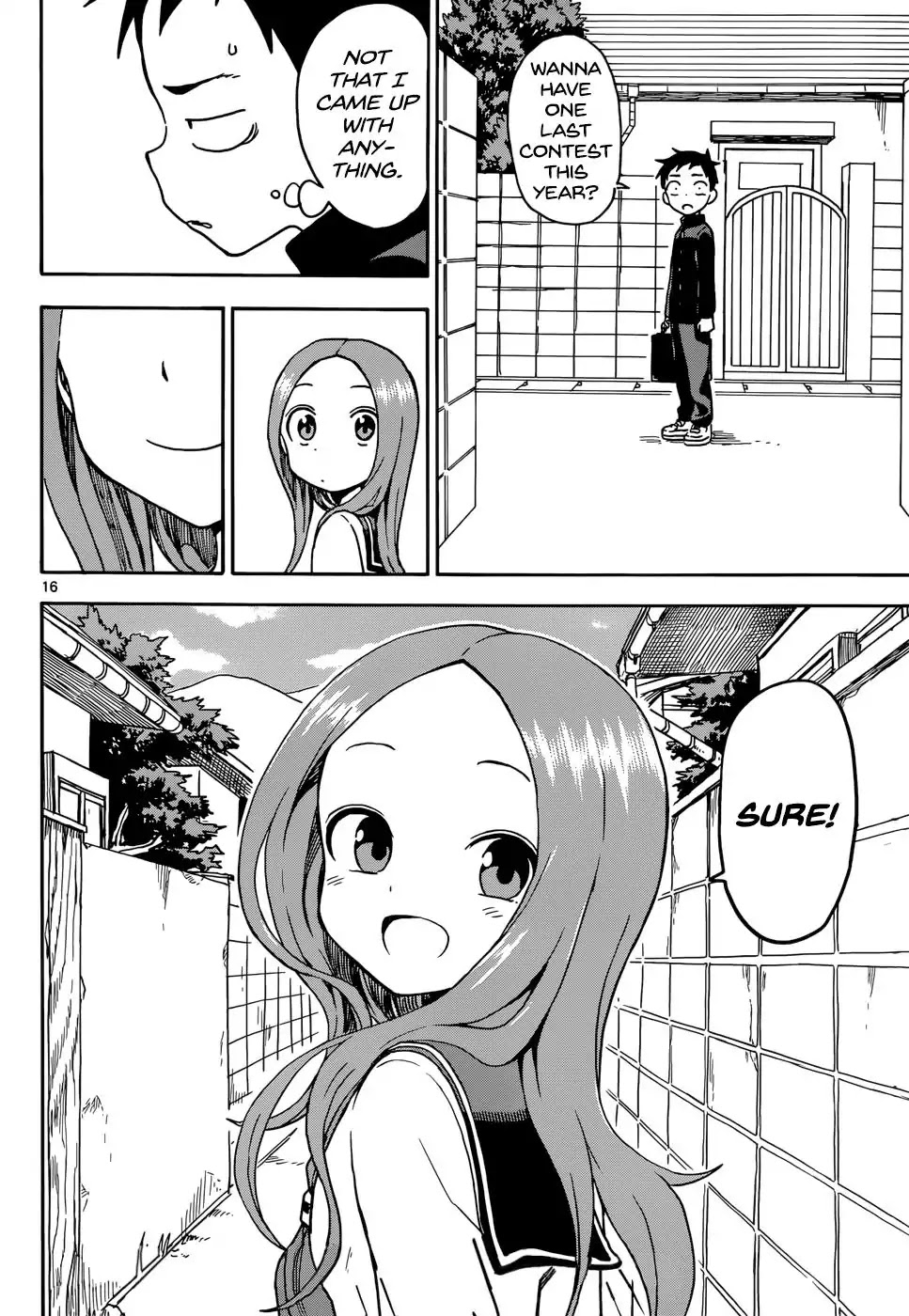 Karakai Jouzu no Takagi-san Chapter 69 page 17 - Chapter 69: End of the Year