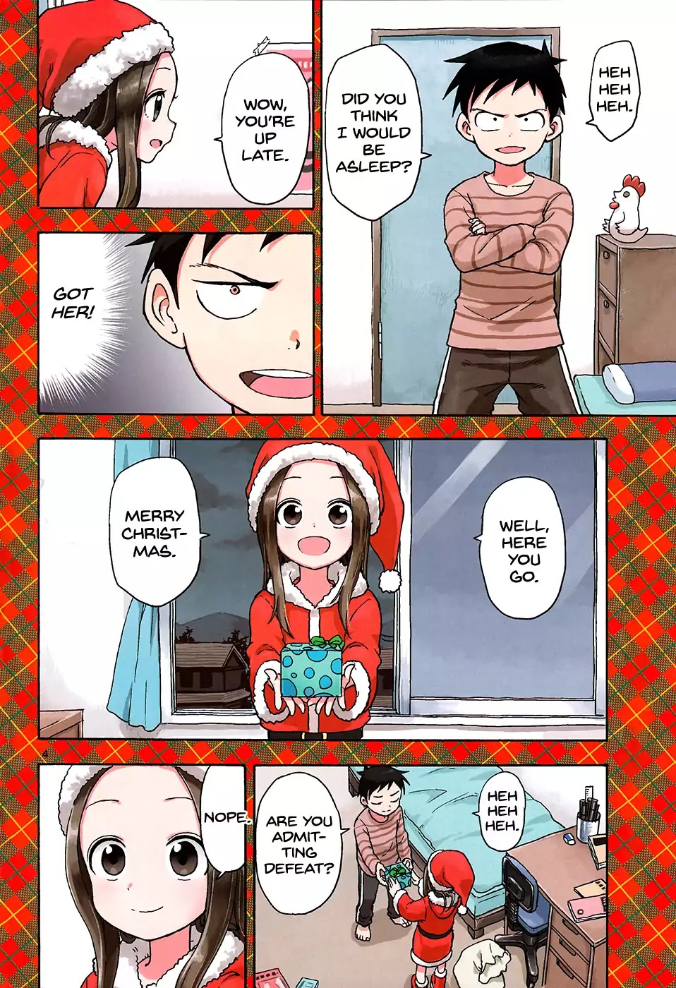 Karakai Jouzu no Takagi-san Chapter 69 page 4 - Chapter 69: End of the Year