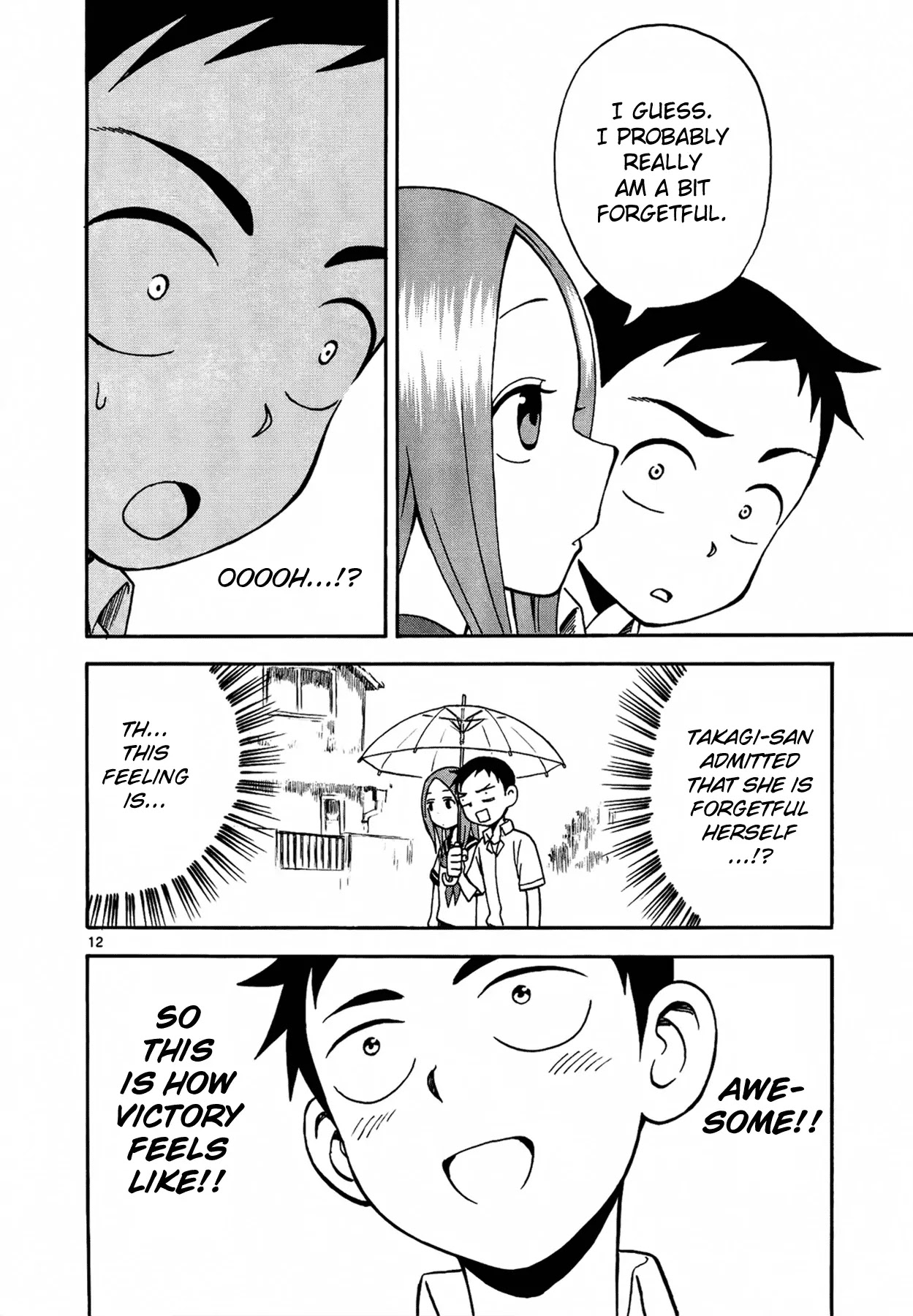 Karakai Jouzu no Takagi-san Chapter 7 page 13 - Chapter 7: Umbrella