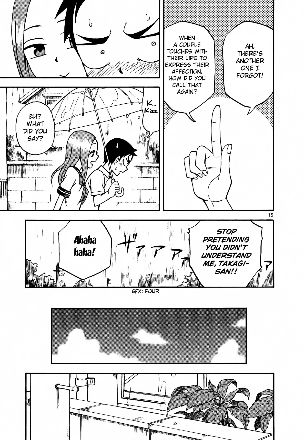 Karakai Jouzu no Takagi-san Chapter 7 page 16 - Chapter 7: Umbrella