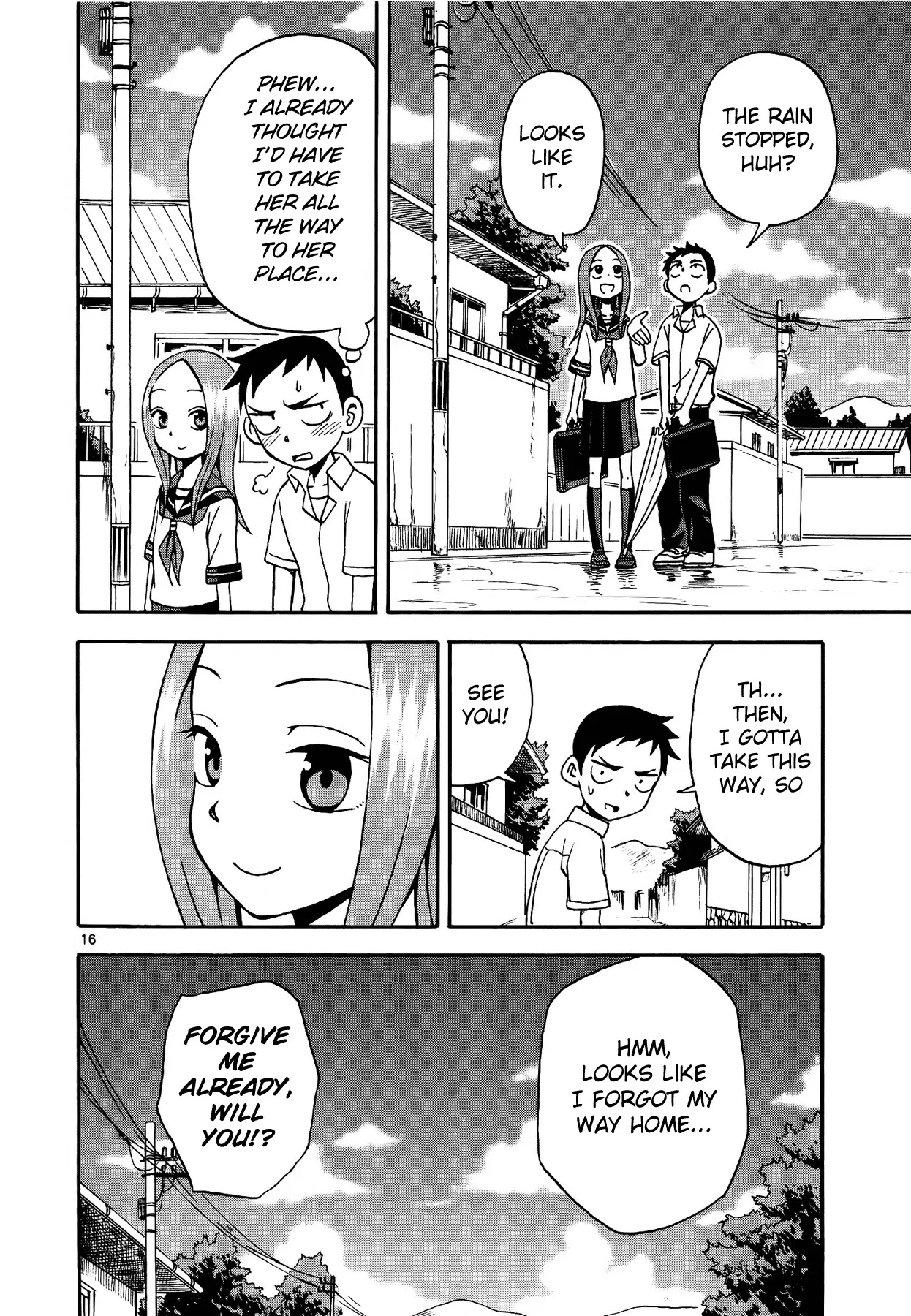 Karakai Jouzu no Takagi-san Chapter 7 page 17 - Chapter 7: Umbrella