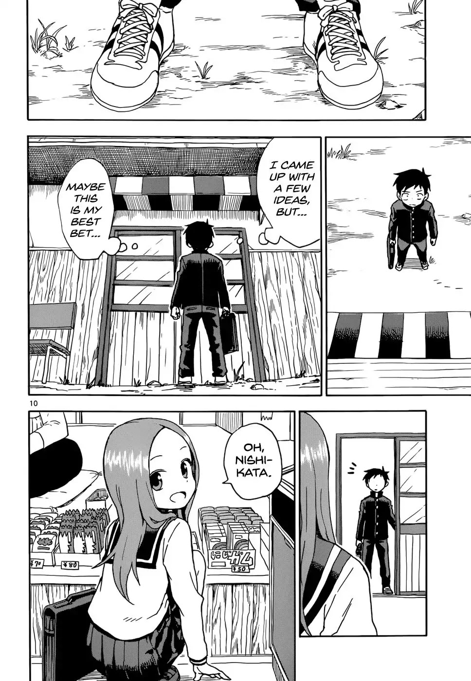Karakai Jouzu no Takagi-san Chapter 70 page 10 - Chapter 70: End of the Year 2
