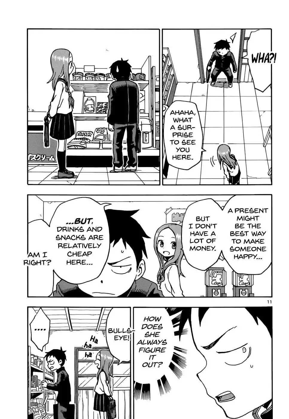 Karakai Jouzu no Takagi-san Chapter 70 page 11 - Chapter 70: End of the Year 2