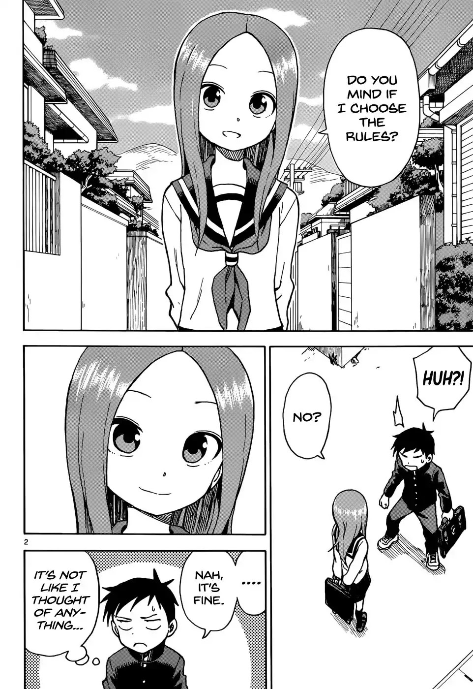 Karakai Jouzu no Takagi-san Chapter 70 page 2 - Chapter 70: End of the Year 2
