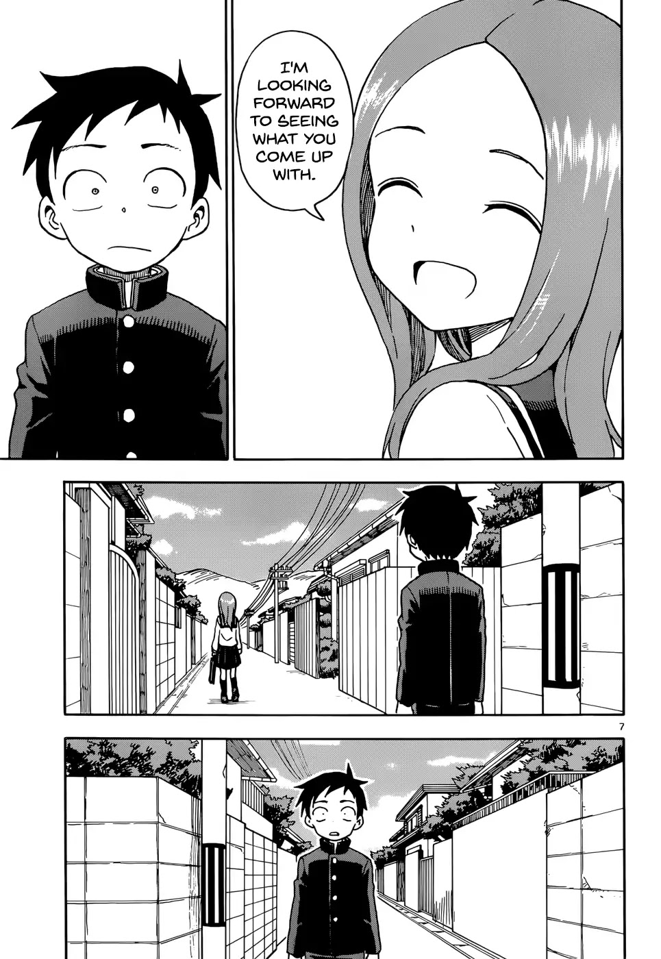 Karakai Jouzu no Takagi-san Chapter 70 page 7 - Chapter 70: End of the Year 2