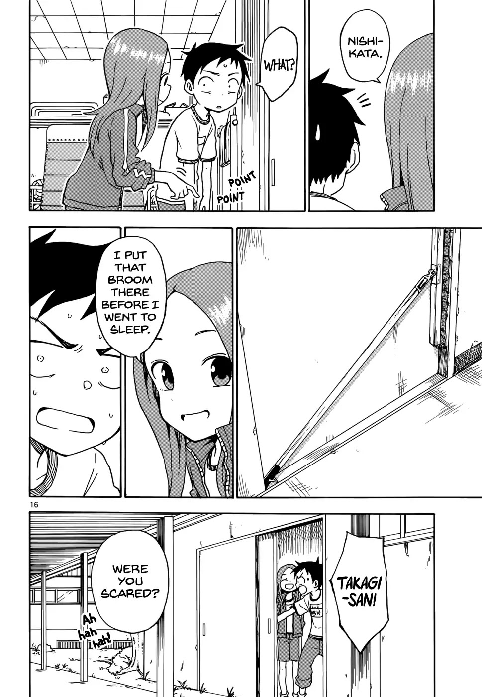 Karakai Jouzu no Takagi-san Chapter 71 page 17 - Chapter 71: Shed