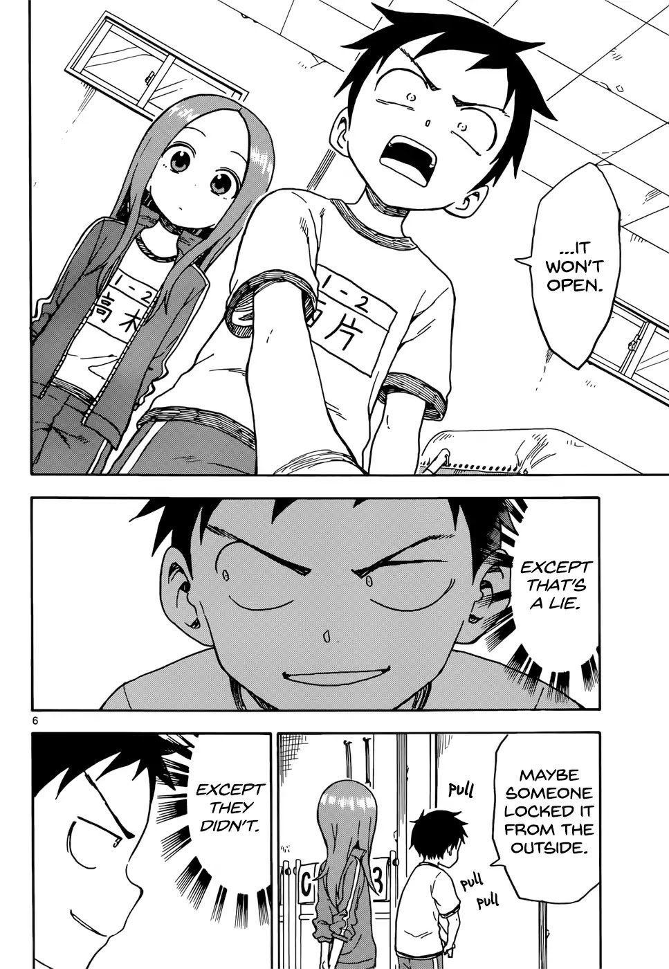 Karakai Jouzu no Takagi-san Chapter 71 page 7 - Chapter 71: Shed