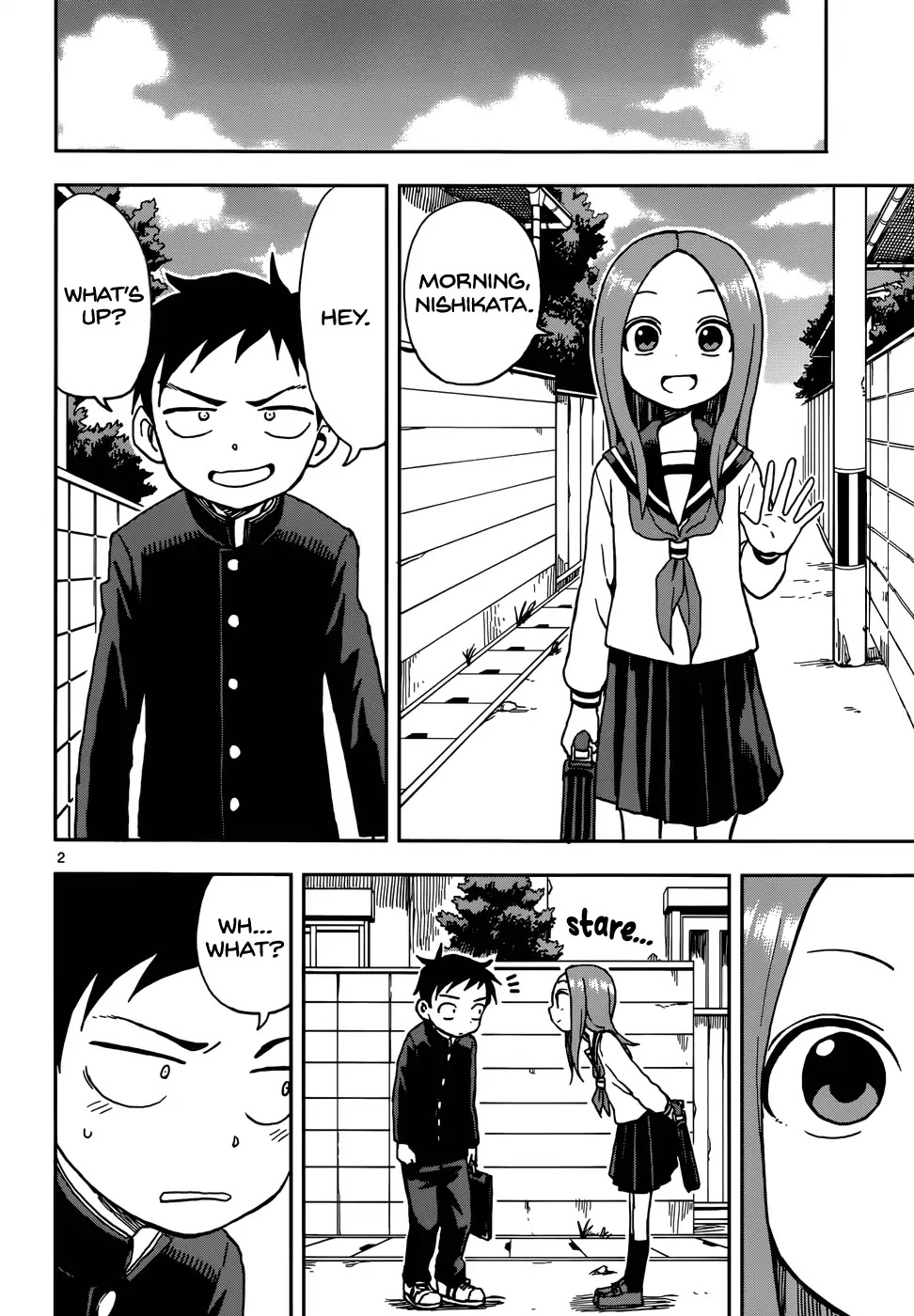 Karakai Jouzu no Takagi-san Chapter 74 page 2 - Chapter 74: Appearance