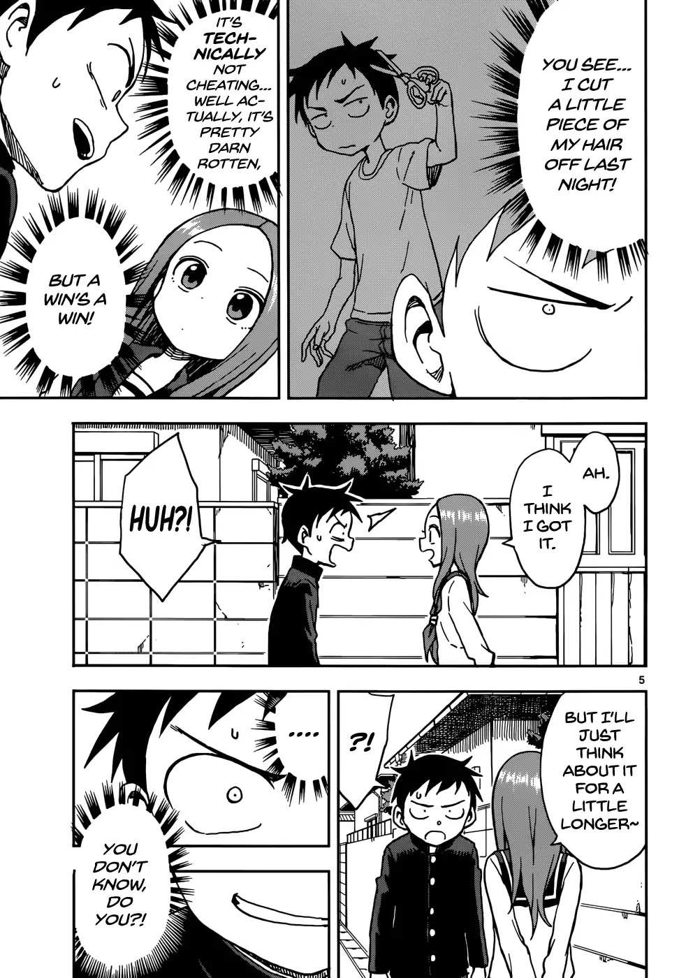 Karakai Jouzu no Takagi-san Chapter 74 page 5 - Chapter 74: Appearance