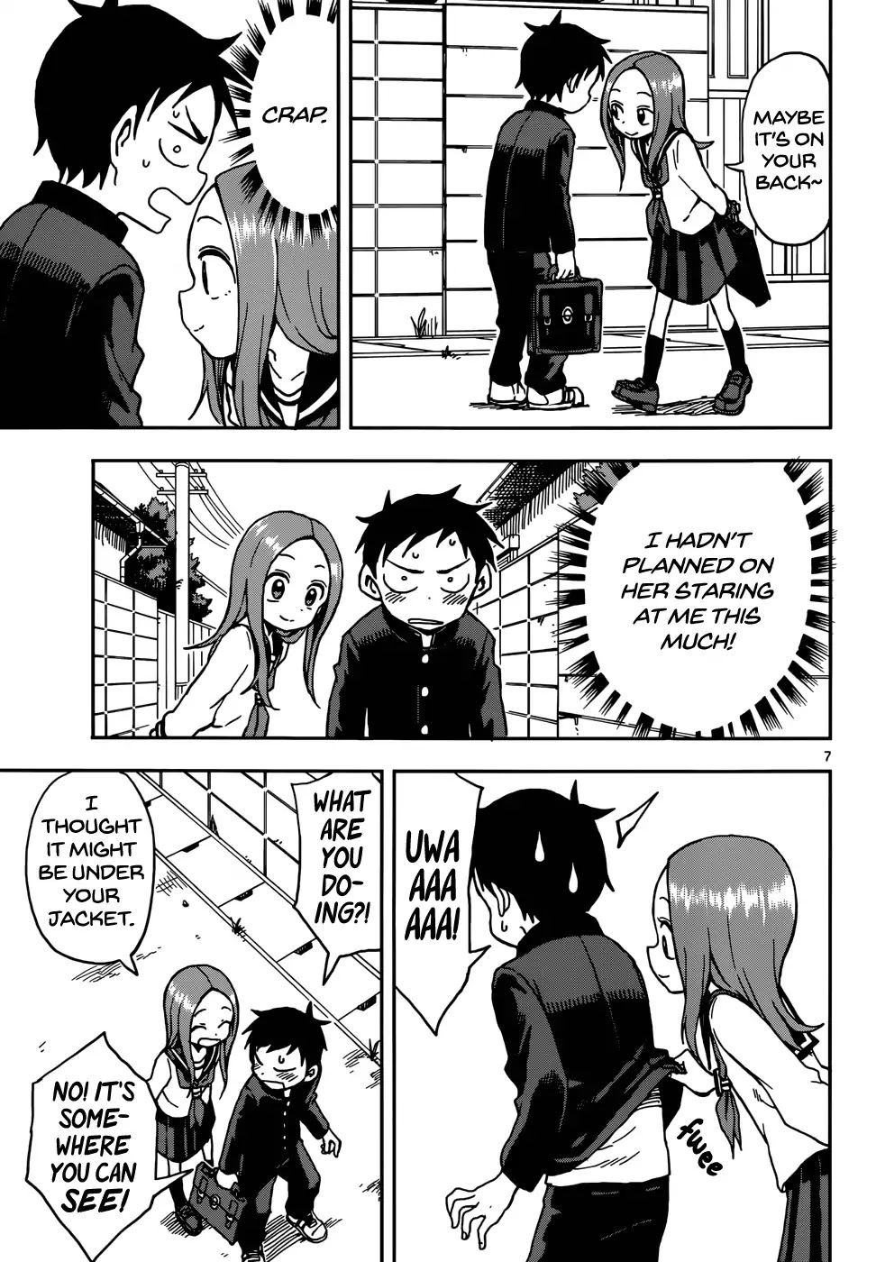 Karakai Jouzu no Takagi-san Chapter 74 page 7 - Chapter 74: Appearance