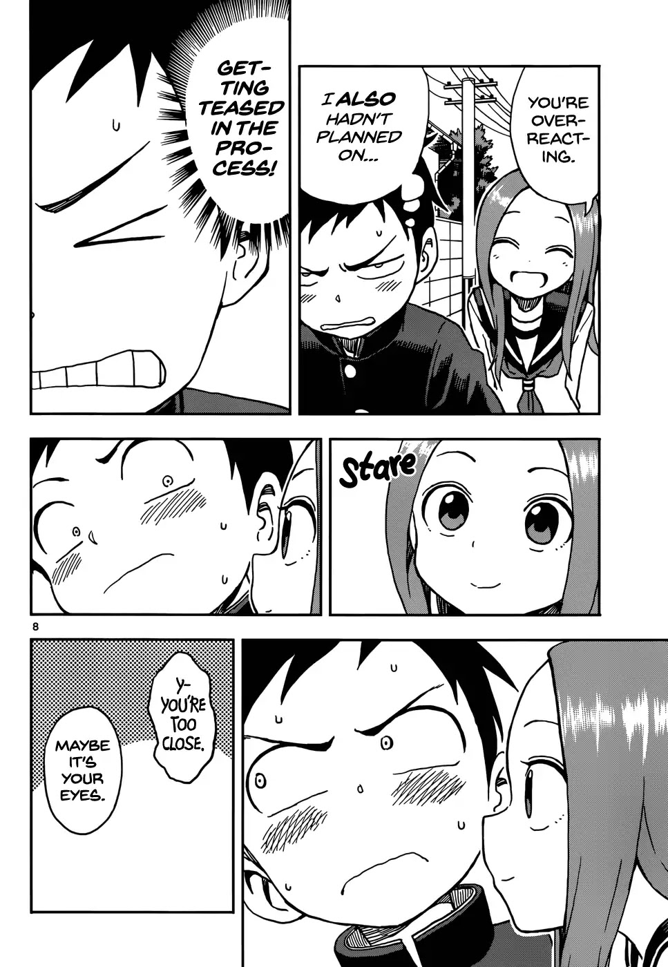 Karakai Jouzu no Takagi-san Chapter 74 page 8 - Chapter 74: Appearance