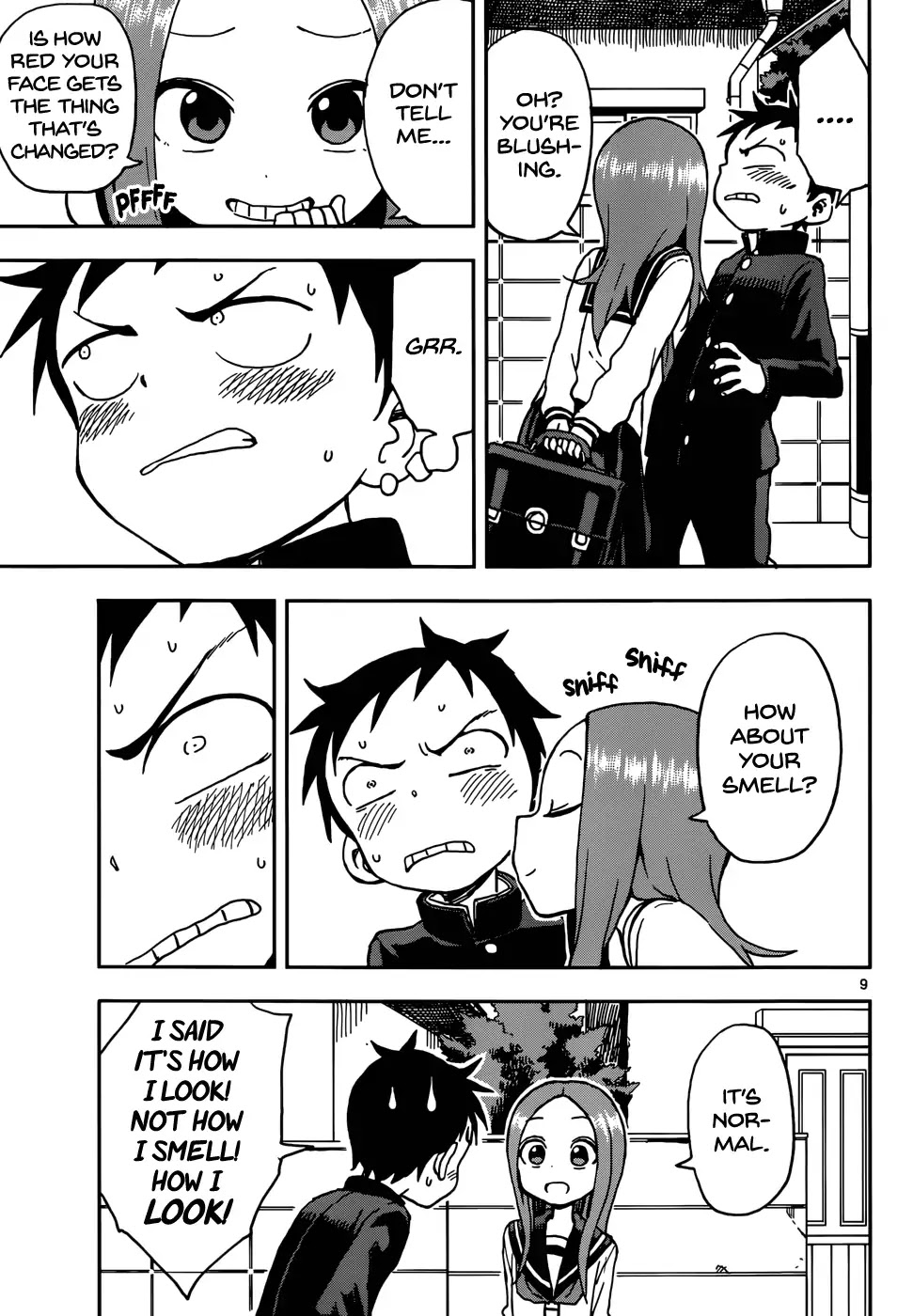 Karakai Jouzu no Takagi-san Chapter 74 page 9 - Chapter 74: Appearance
