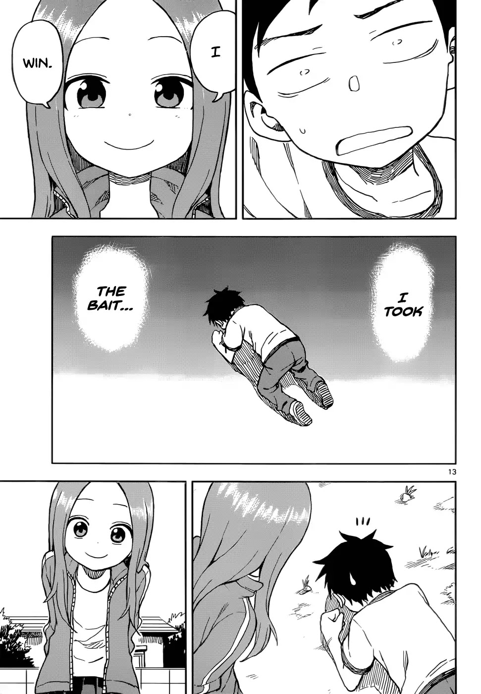 Karakai Jouzu no Takagi-san Chapter 75 page 13 - Chapter 75: Dodgeball