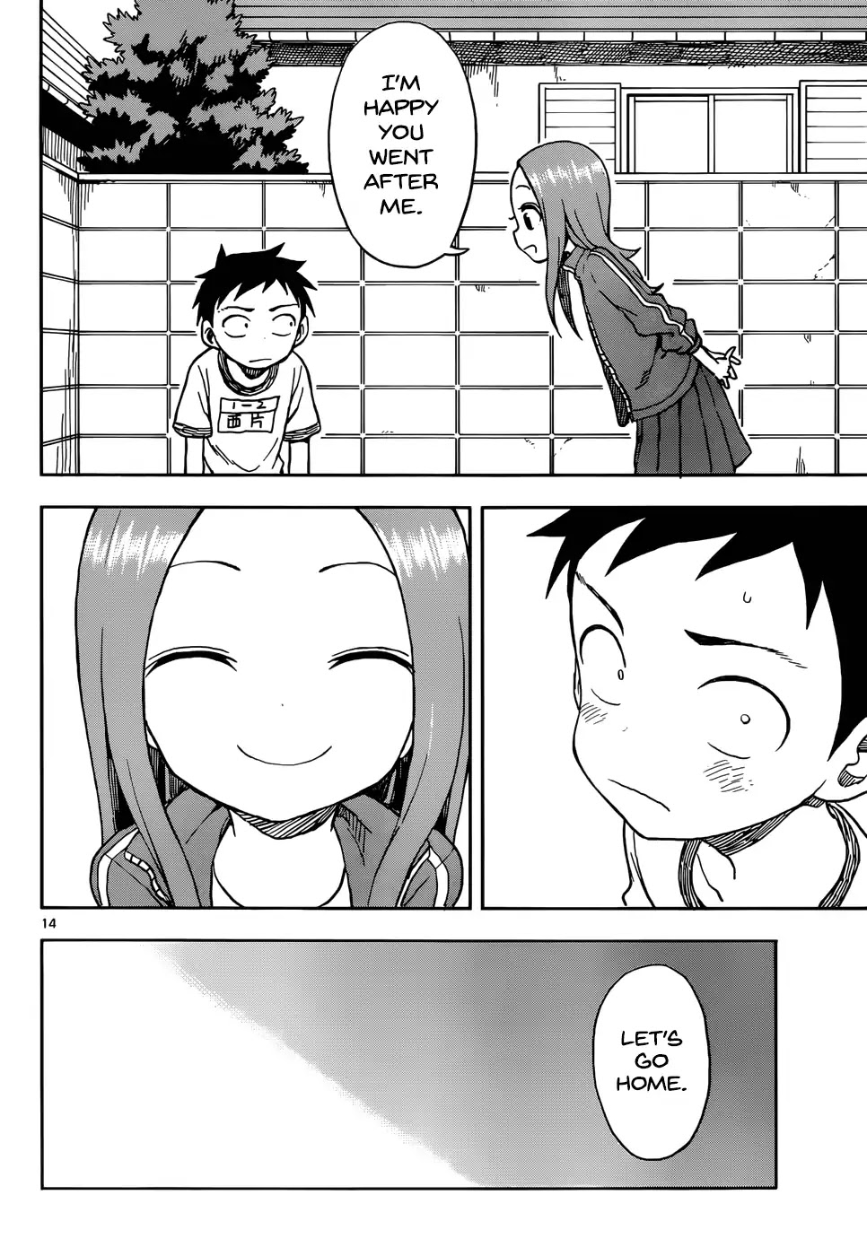 Karakai Jouzu no Takagi-san Chapter 75 page 14 - Chapter 75: Dodgeball