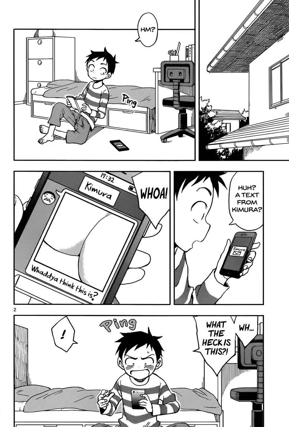 Karakai Jouzu no Takagi-san Chapter 76 page 2 - Chapter 76: Text